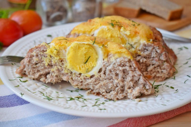 Мясная ватрушка