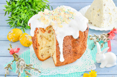 Простой кулич в хлебопечке