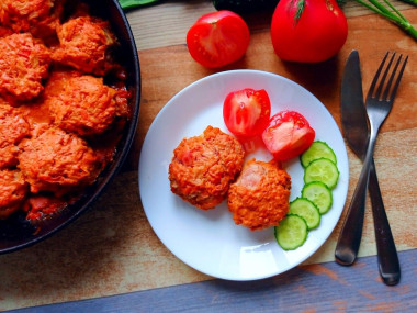 Ленивый перец с рисом и фаршем