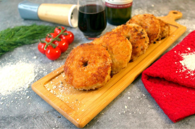 Мясные бейглы из фарша