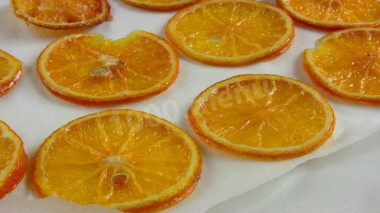 Цукаты из цельных апельсинов с сахаром