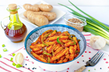 Картошка по китайски