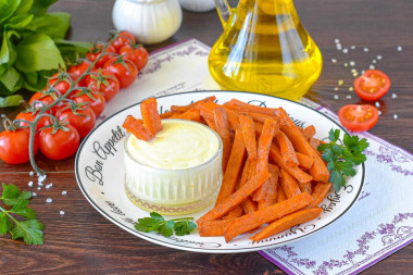 Батат фри в аэрогриле