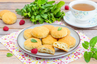 Печенье на скорую руку на сметане