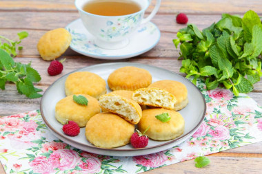 Печенье на скорую руку на сметане