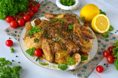 Курица в аэрогриле целиком