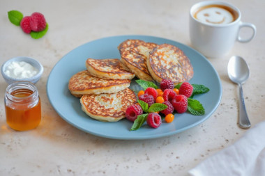 Сырники без муки на сковороде с протеином