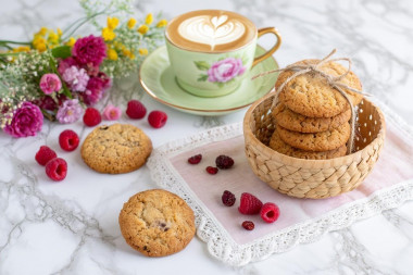 Овсяное печенье без яиц