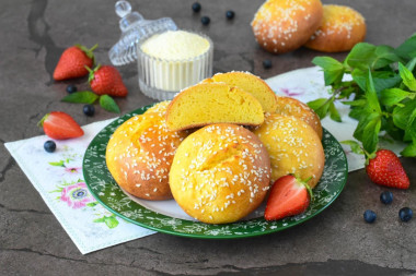 ПП булочки из творога
