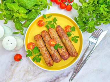 Купаты в аэрогриле