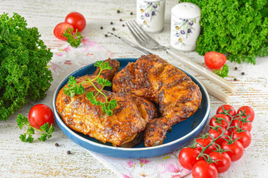 Куриные окорочка в аэрогриле