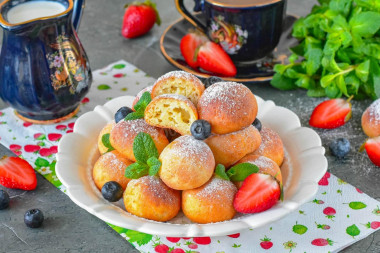 Десерт в аэрогриле с творогом