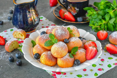 Десерт в аэрогриле с творогом