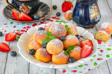 Десерт в аэрогриле с творогом