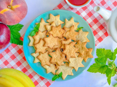 Простое банановое печенье в духовке