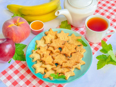 Простое банановое печенье в духовке