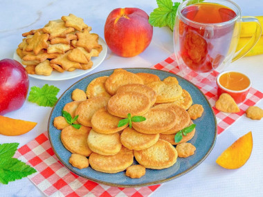 Простое банановое печенье в духовке