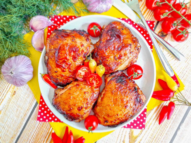 Курица в аэрогриле кусочками с хрустящей корочкой