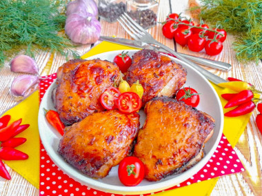 Курица в аэрогриле кусочками с хрустящей корочкой