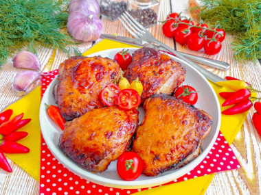 Курица в аэрогриле кусочками с хрустящей корочкой