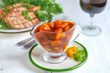 Кисло-сладкий соус с ананасами китайский