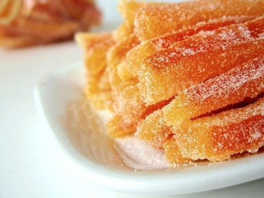 Цукаты кабачки