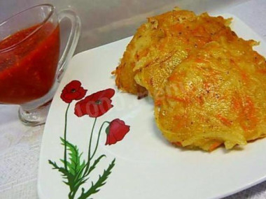 Овощи в кляре