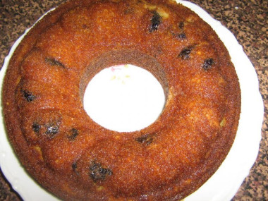 Кекс с черносливом и грецким орехом Браслет