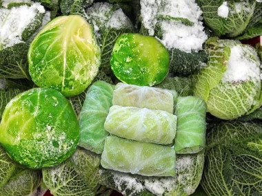 Замороженная капуста на зиму