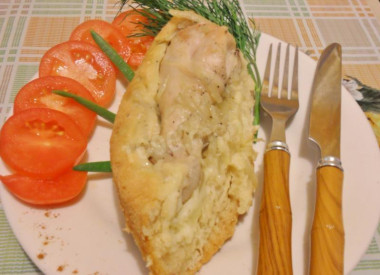 Курятина на тарелке