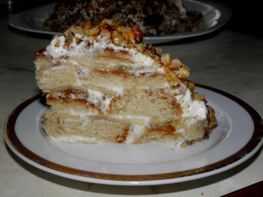 Холодный торт на скорую руку быстро и вкусно