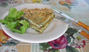 Кюкю  из зелени