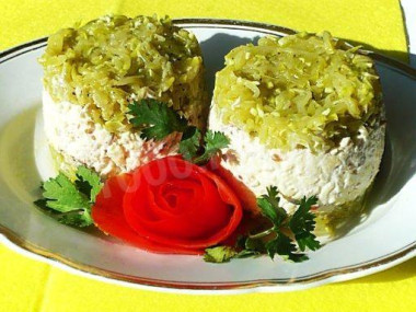 Закуска из цуккини и брынзы