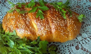 Хлебные батоны домашние