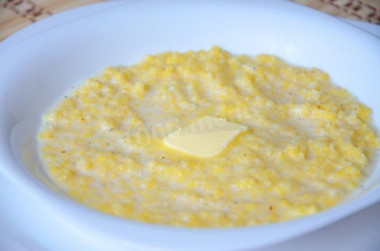 Кукурузная каша в пароварке