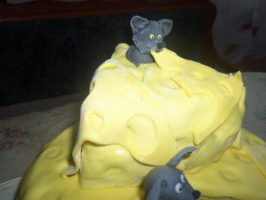 Торт Сыр с мышками