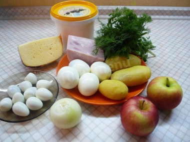 Рецепт - Салат мышки в сыре с перепелиными яйцами - Шаг 1 - Приступим к приготовлению