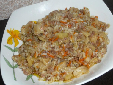 Ленивые голубцы в мульте