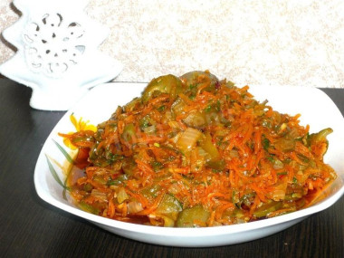 Закуска из соленых огурцов