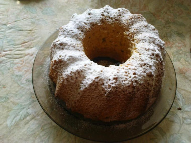 Лимонный кекс в духовке