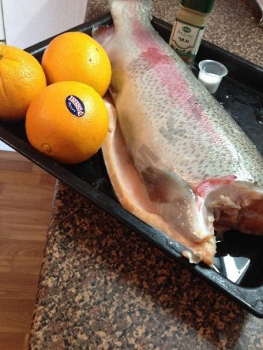 Рецепт - Рулетики из форели с апельсинами - Шаг 1 - Необходимые продукты