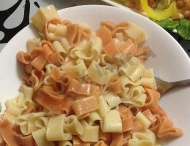 Макароны с маслом