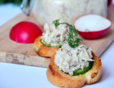Риет из рыбы скумбрии (рийет)