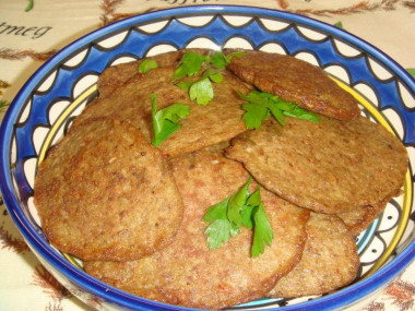 Оладьи из куриной печени