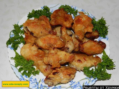Крылышки в пивном кляре
