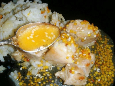 Соус из апельсинов к мясу