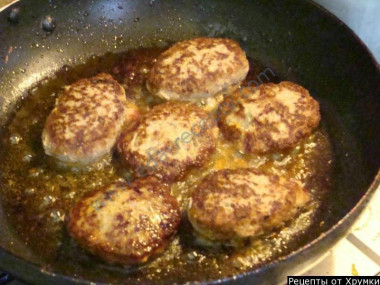 Котлеты из мяса кабана