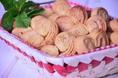 Печенье Ушки слоеные