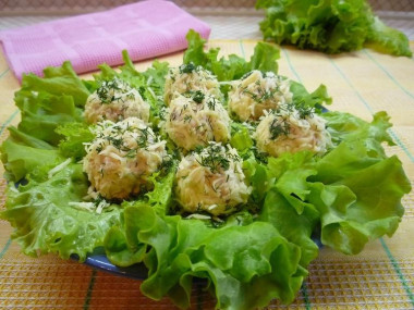 Сырные шарики с курицей