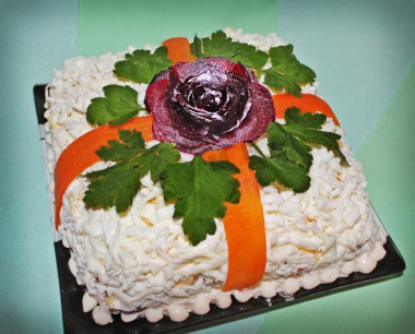 Салат Вдохновение с курицей